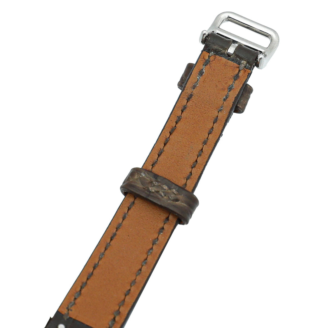Hermes ST.ST Brown Nantucket Quartz Watch