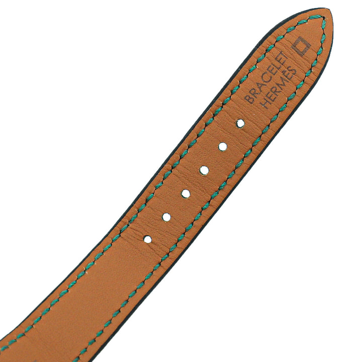 Hermes 18K Rose Gold Cape Cod Diamond Crocodile Strap 31mm Small Watch