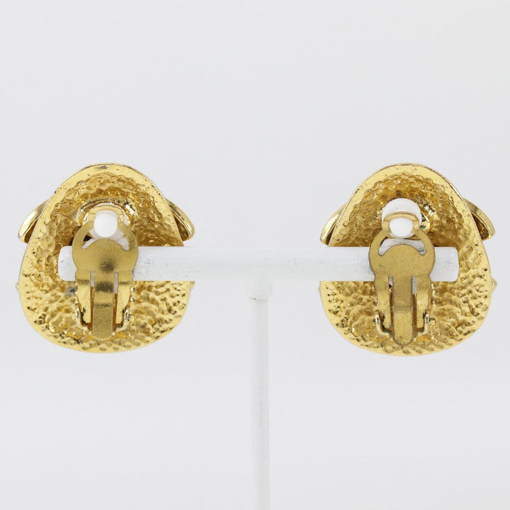 Top Quality Chanel Coco Mark Vintage Gold Earrings