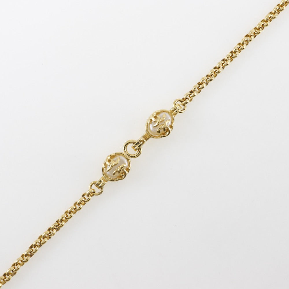 Top Quality Chanel Gold Plated Faux Pearl Necklace 95A