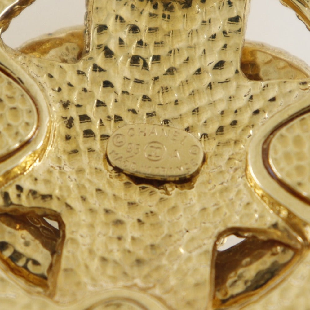 Top Quality Chanel Gold Plated Faux Pearl Necklace 95A