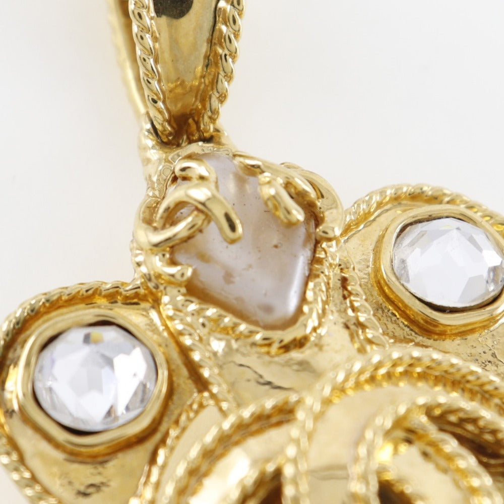 Top Quality Chanel Gold Plated Faux Pearl Necklace 95A