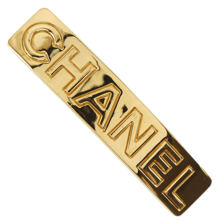 Top Quality Chanel Gold Plated Hair Barrette 97A