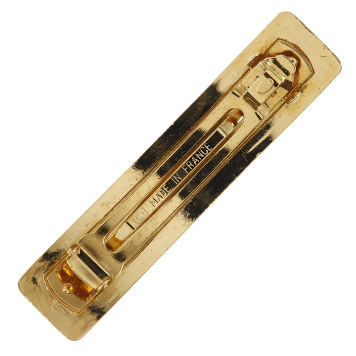 Top Quality Chanel Gold Plated Hair Barrette 97A