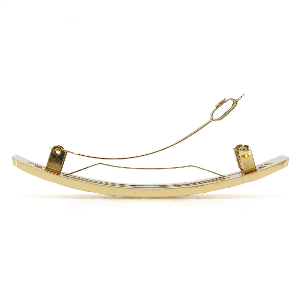 Top Quality Chanel Gold Plated Hair Barrette 97A