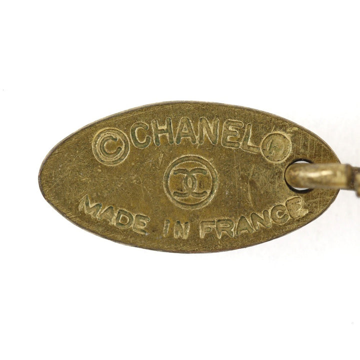 Top Quality Chanel Gold Plated Keychain Charm