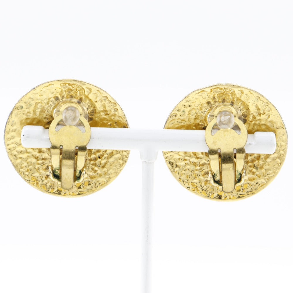 Top Quality Chanel Vintage Gold Plated Earrings