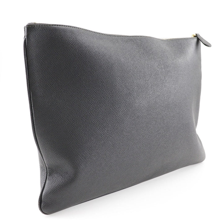 Top Quality Balenciaga Leather Logo Clutch Bag