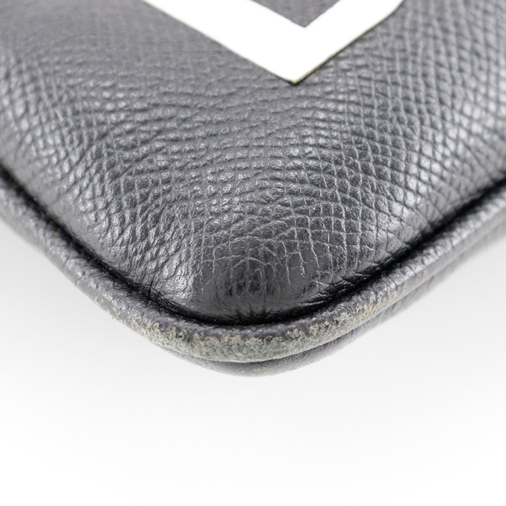 Top Quality Balenciaga Leather Logo Clutch Bag