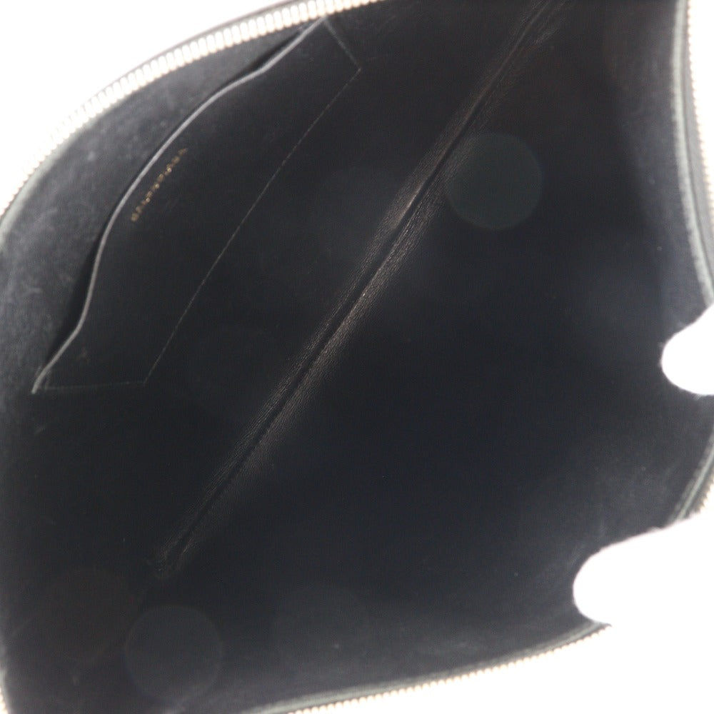 Top Quality Balenciaga Leather Logo Clutch Bag