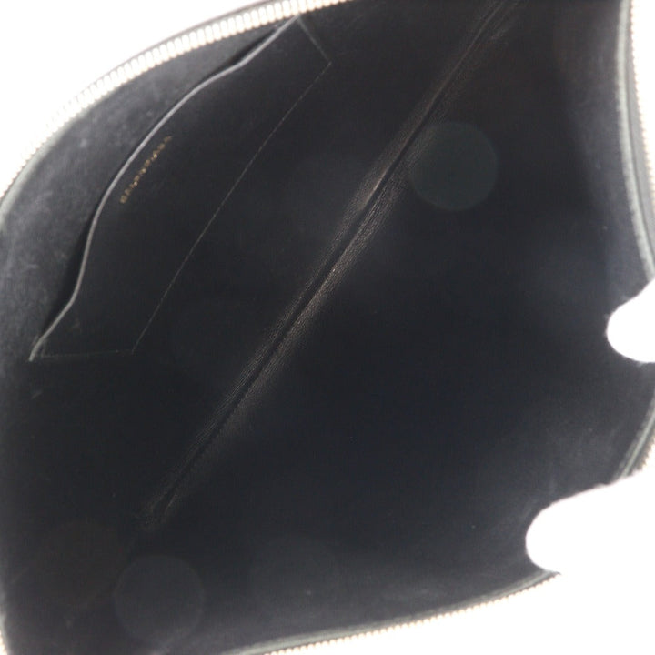 Top Quality Balenciaga Leather Logo Clutch Bag