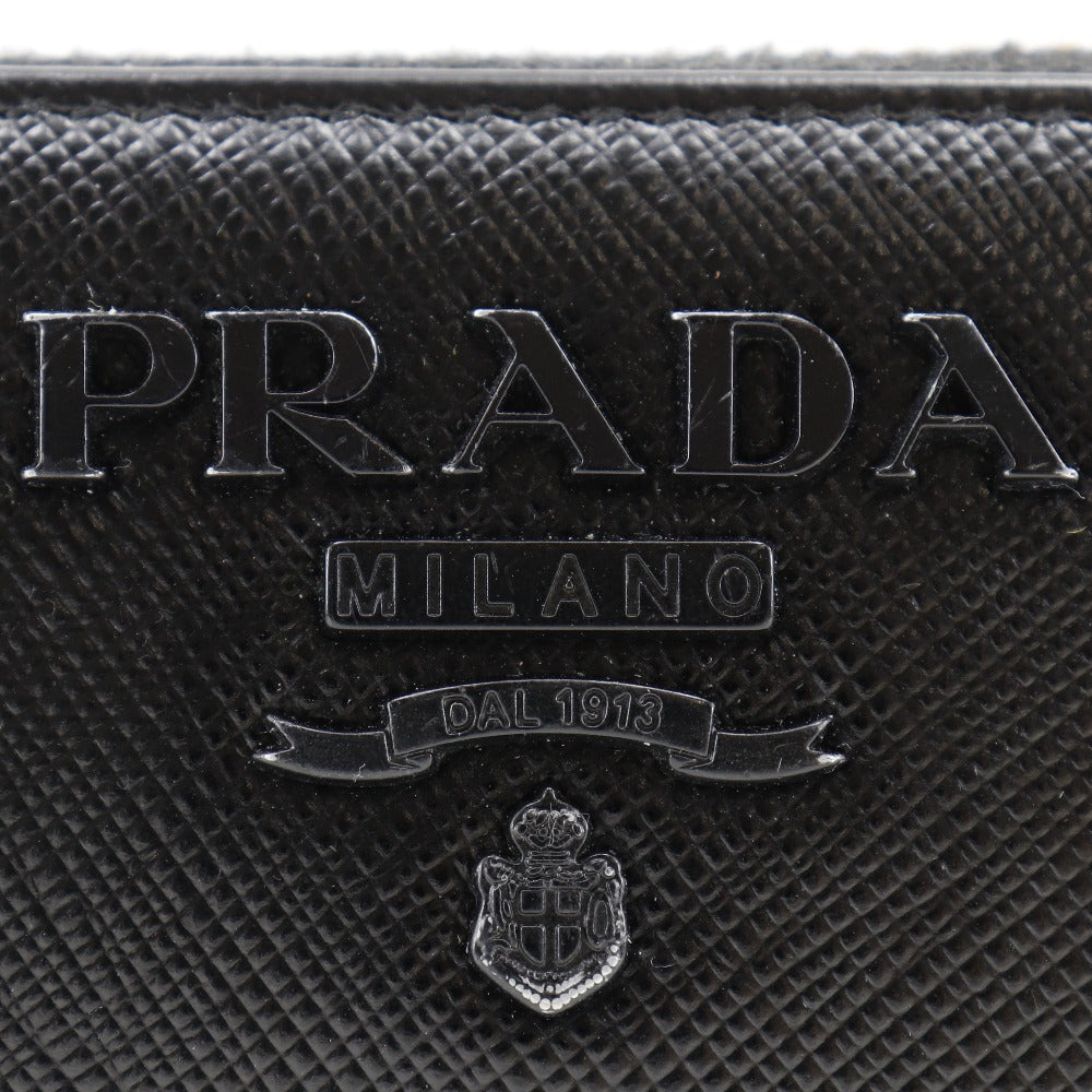 Prada Saffiano Zip Around Wallet 1ML506