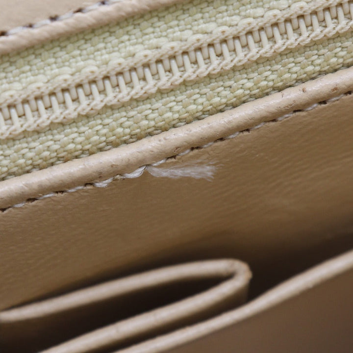 Top Quality Chanel Lambskin Chain Shoulder Bag Beige