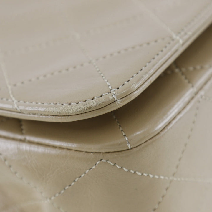 Top Quality Chanel Lambskin Chain Shoulder Bag Beige