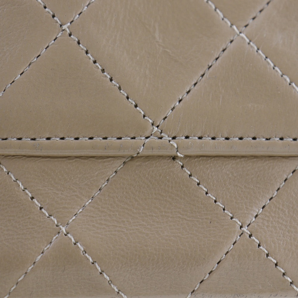 Top Quality Chanel Lambskin Chain Shoulder Bag Beige
