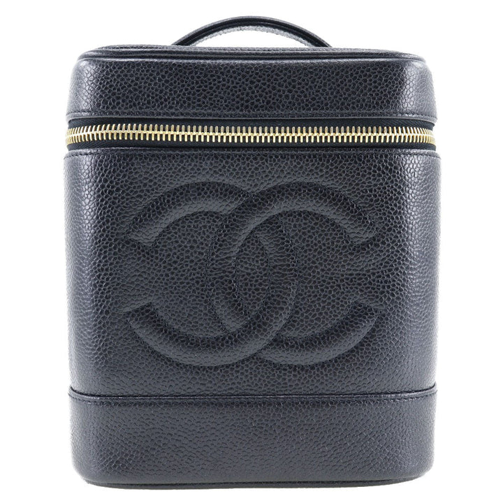 Top Quality Chanel Caviar Vanity Handbag Black