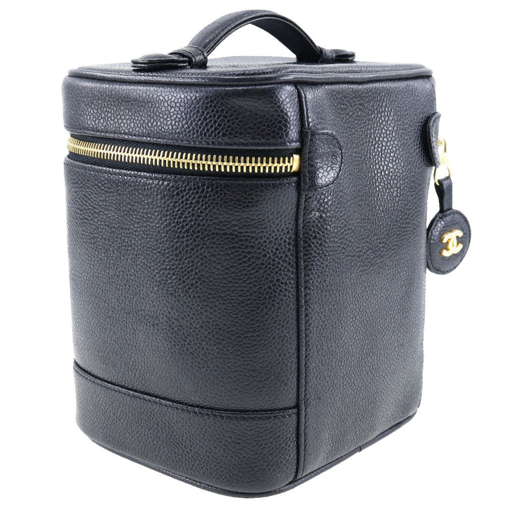 Top Quality Chanel Caviar Vanity Handbag Black