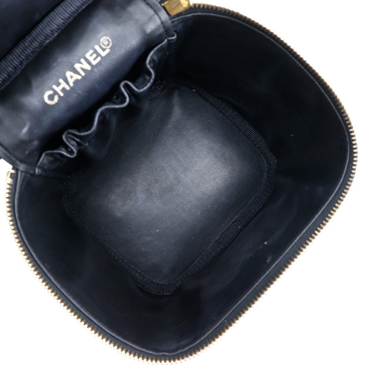 Top Quality Chanel Caviar Vanity Handbag Black