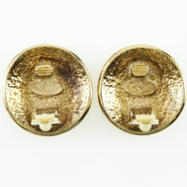Top Quality Chanel Cambon Gold Plated Earrings