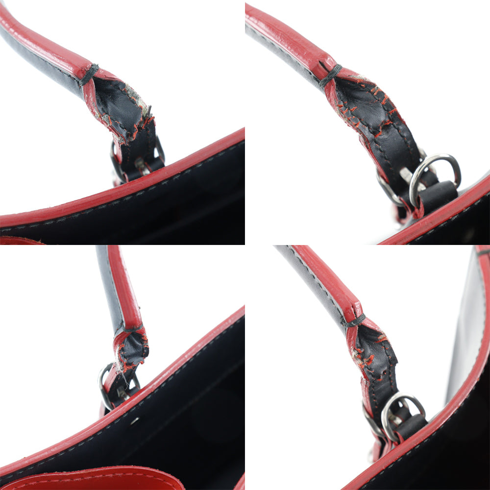 Top Quality Balenciaga Paper A6 Handbag Black/Red