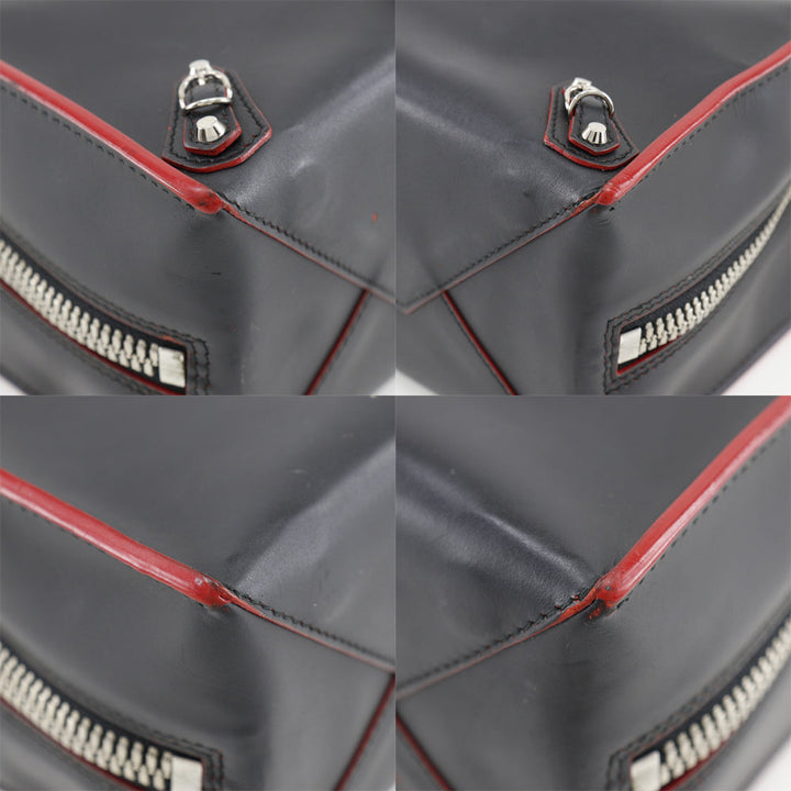 Top Quality Balenciaga Paper A6 Handbag Black/Red