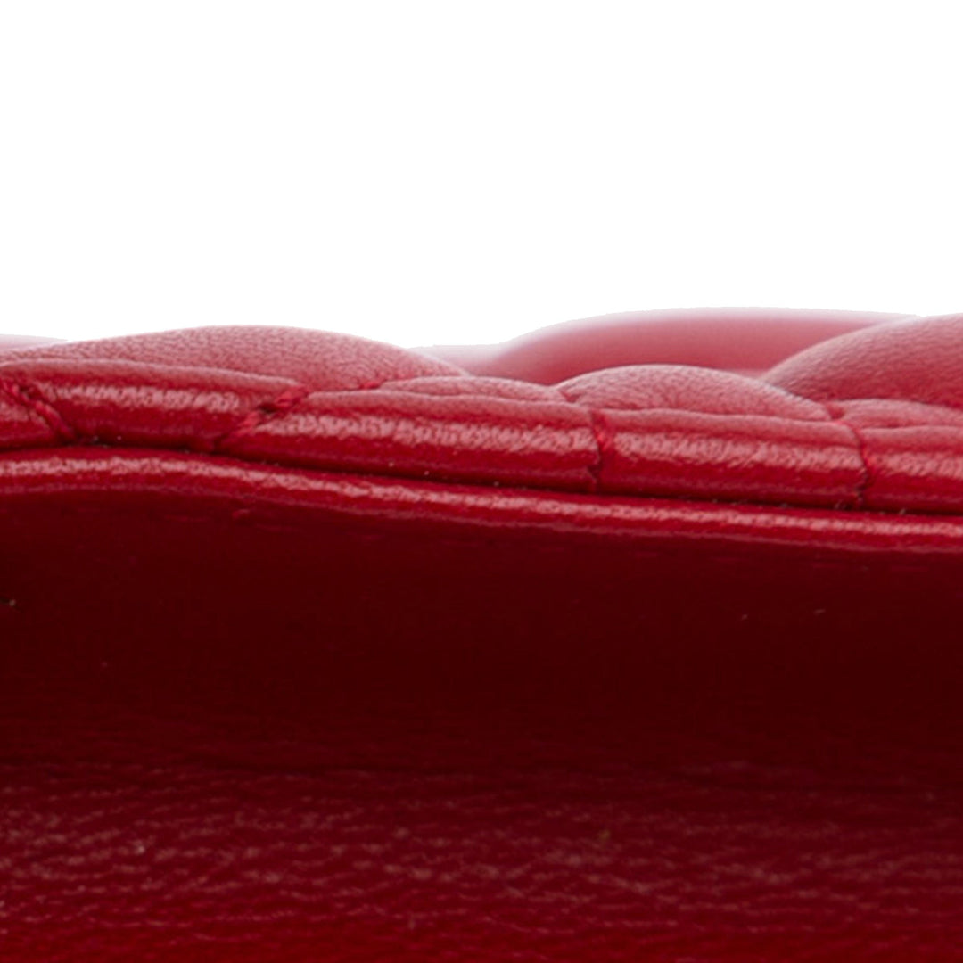 Top quality Dior Lady Top quality Dior Medium Red Cannage Quilted Leather