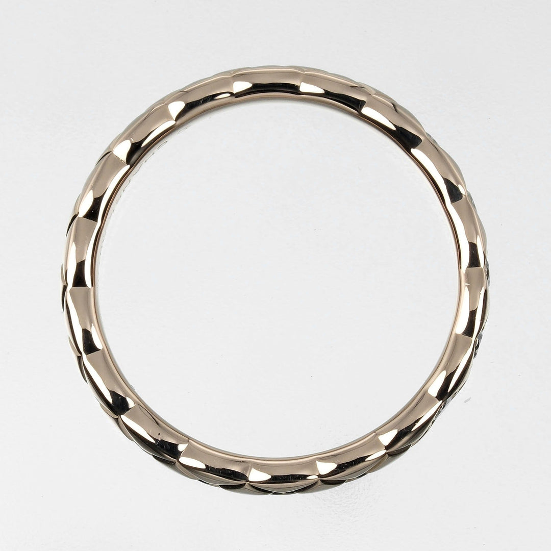 Top Quality Chanel Coco Crush Ring K18 Pink Gold 5P Diamond