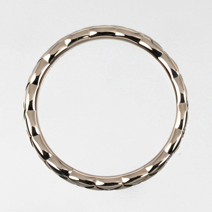 Top Quality Chanel Coco Crush Ring K18 Pink Gold 5P Diamond