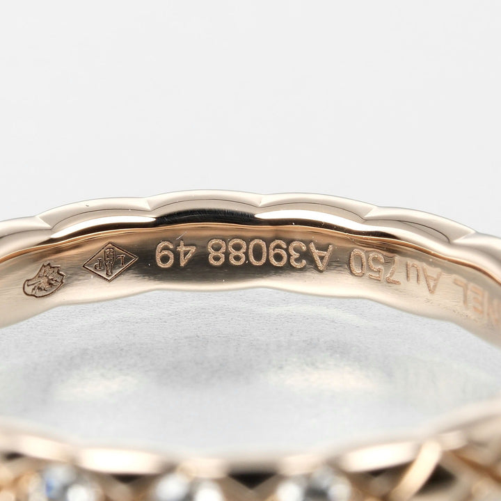 Top Quality Chanel Coco Crush Ring K18 Pink Gold 5P Diamond