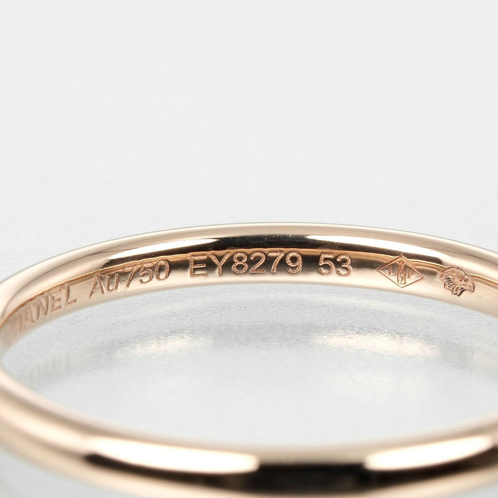 Top Quality Chanel Pink Gold Ring 12