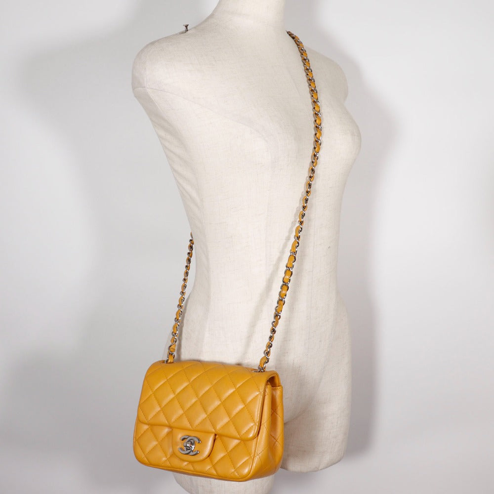 Top Quality Chanel Lambskin Mini Chain Shoulder Bag