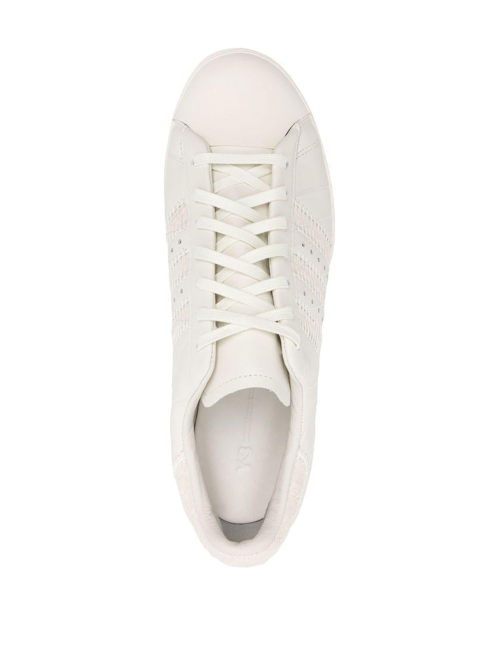 Y-3 SUPERSTAR LEATHER LOW-TOP SNEAKERS