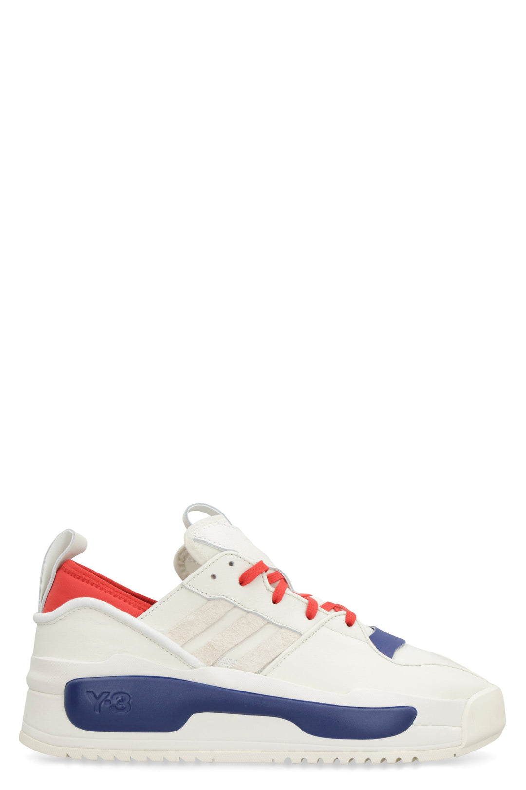 Y-3 RIVALRY LEATHER LOW-TOP SNEAKERS