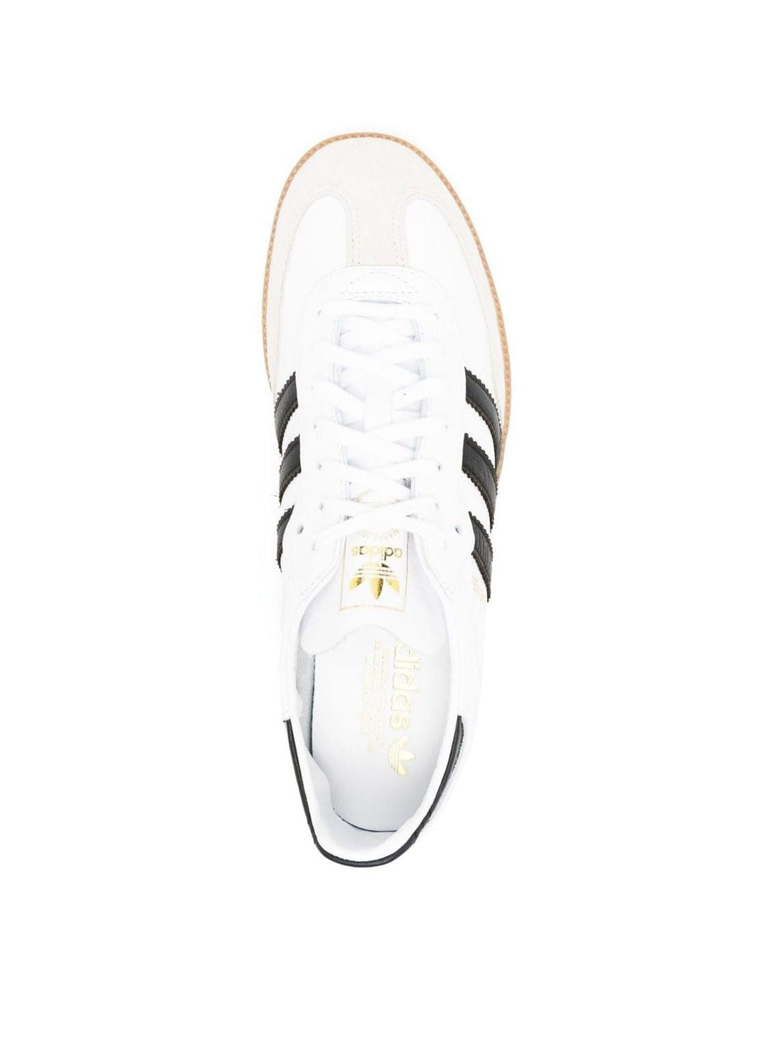 SAMBA COLLAPSIBLE HEEL SHOES WHITE