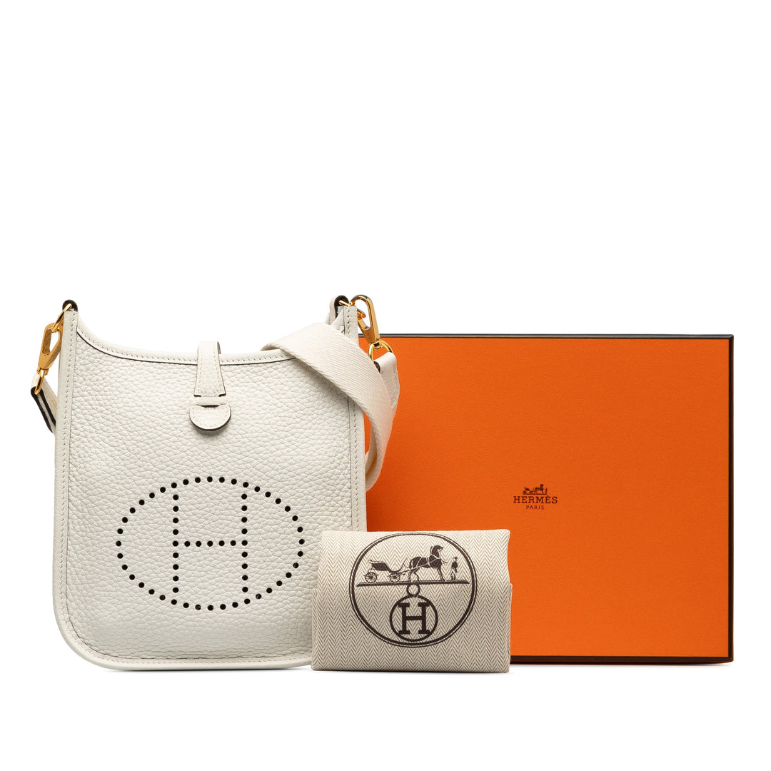Top quality Hermes Clemence Evelyne TPM Crossbody Bag