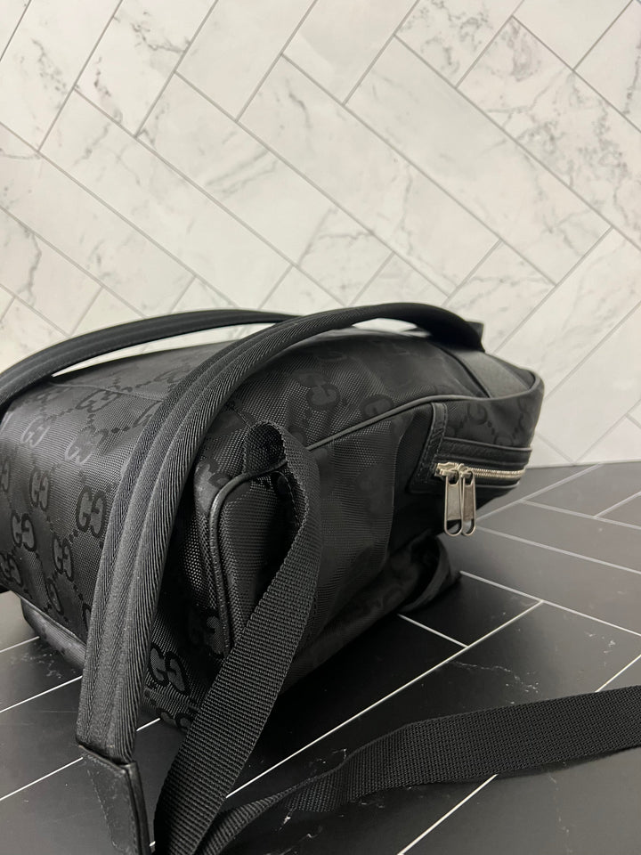 BRAND Gucci Black Nylon Off The Grid Large Backpack