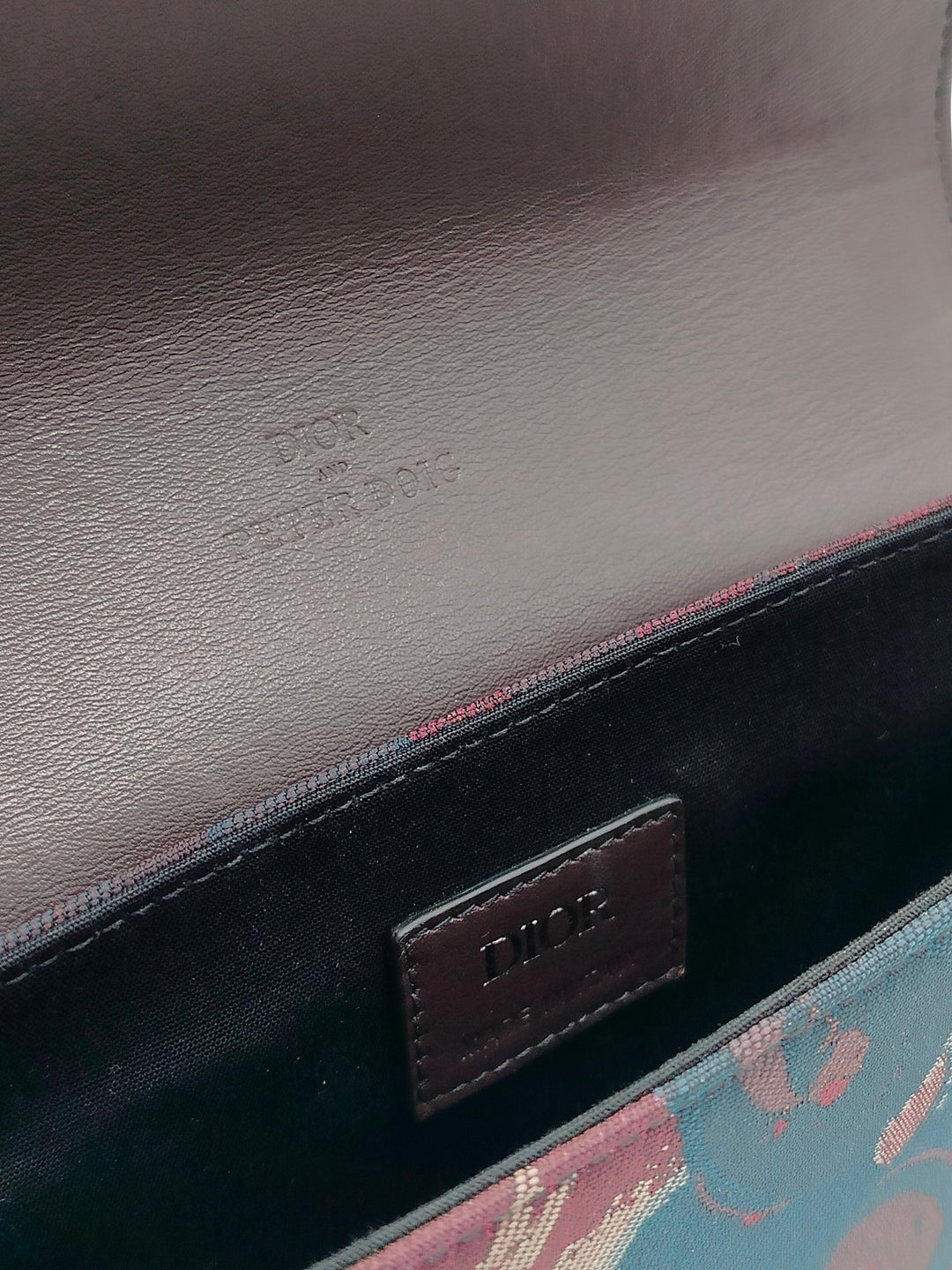 Top quality Dior Top quality Dior X Peter Doig Brown Shoulder Bag