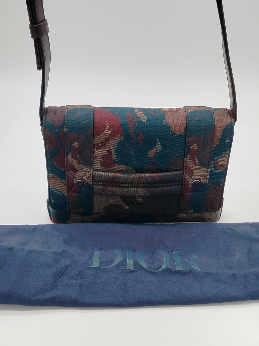 Top quality Dior Top quality Dior X Peter Doig Brown Shoulder Bag