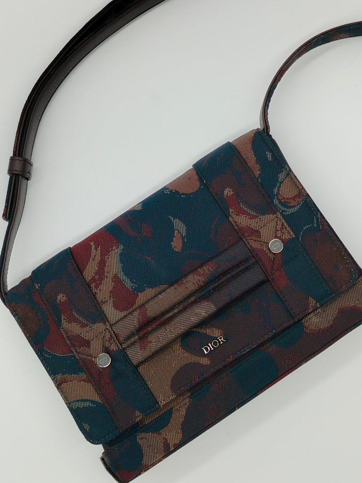 Top quality Dior Top quality Dior X Peter Doig Brown Shoulder Bag