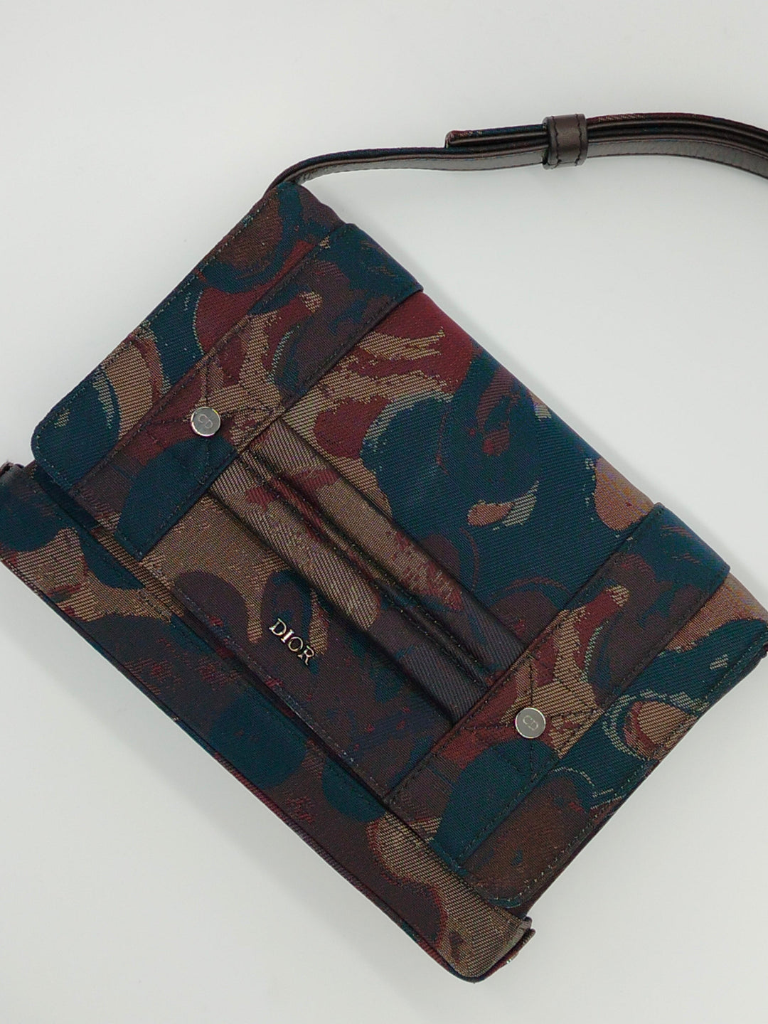 Top quality Dior Top quality Dior X Peter Doig Brown Shoulder Bag