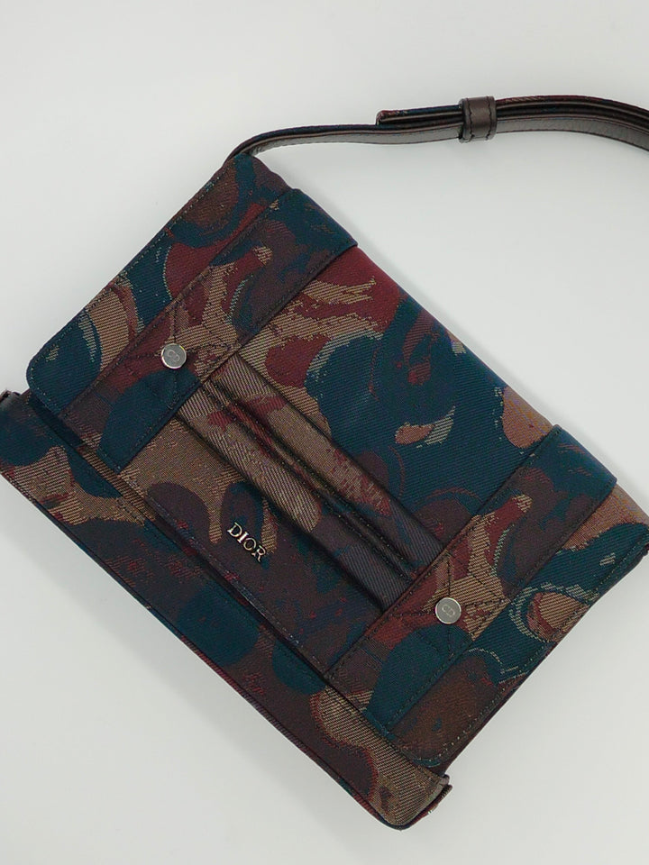 Top quality Dior Top quality Dior X Peter Doig Brown Shoulder Bag