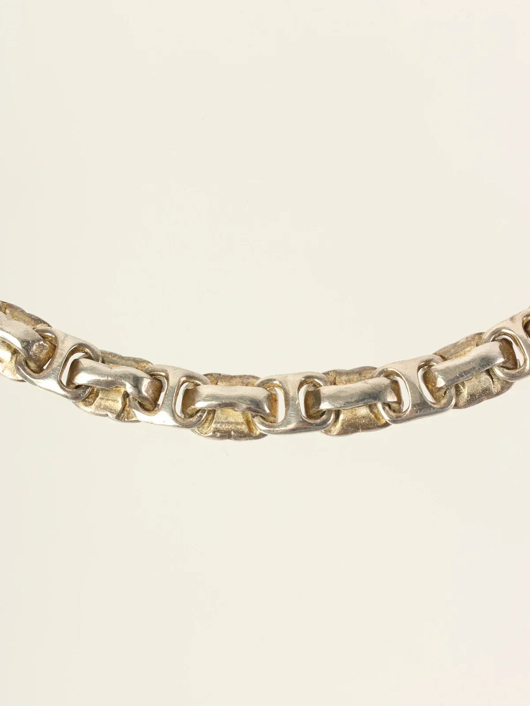 Chanel 2000 Made Cc Mark Chain Necklace Silver