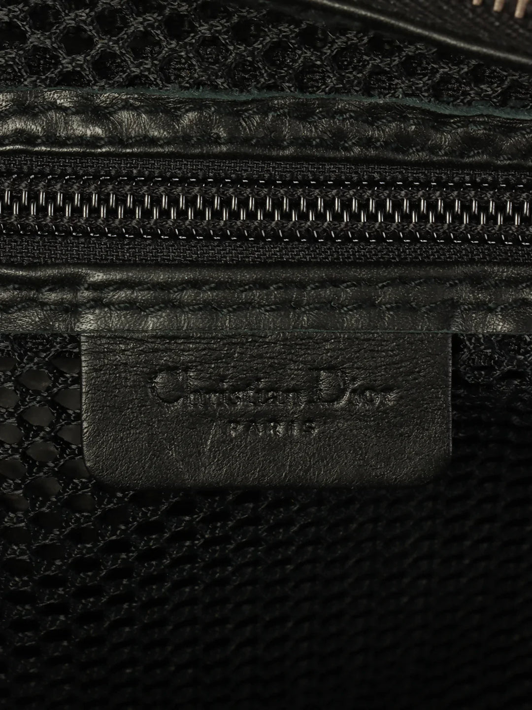 Top quality Dior Trotter Pattern Mini Hand Bag Black