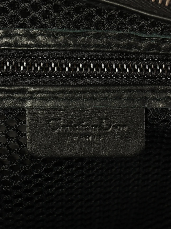 Top quality Dior Trotter Pattern Mini Hand Bag Black