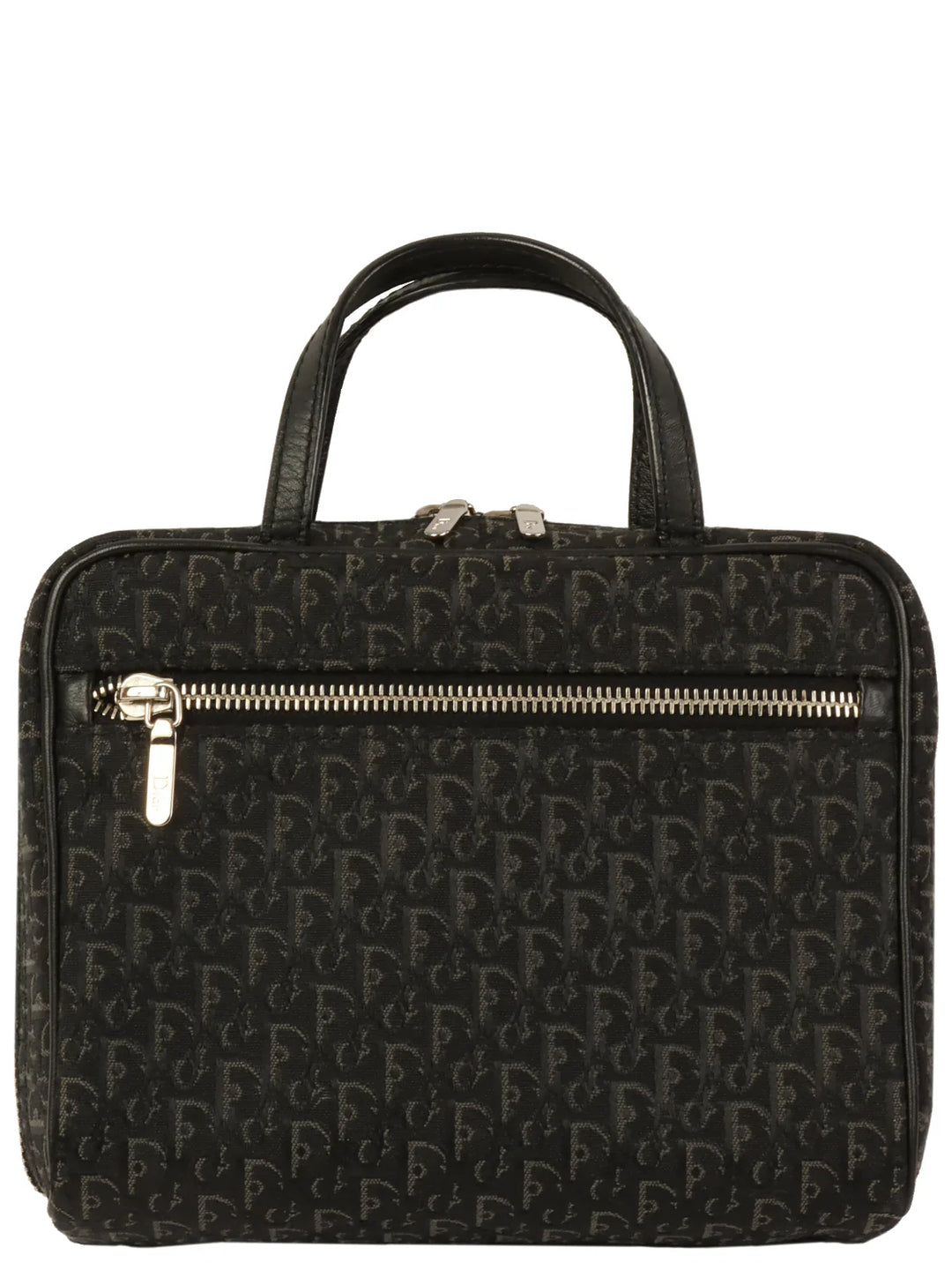 Top quality Dior Trotter Pattern Mini Hand Bag Black