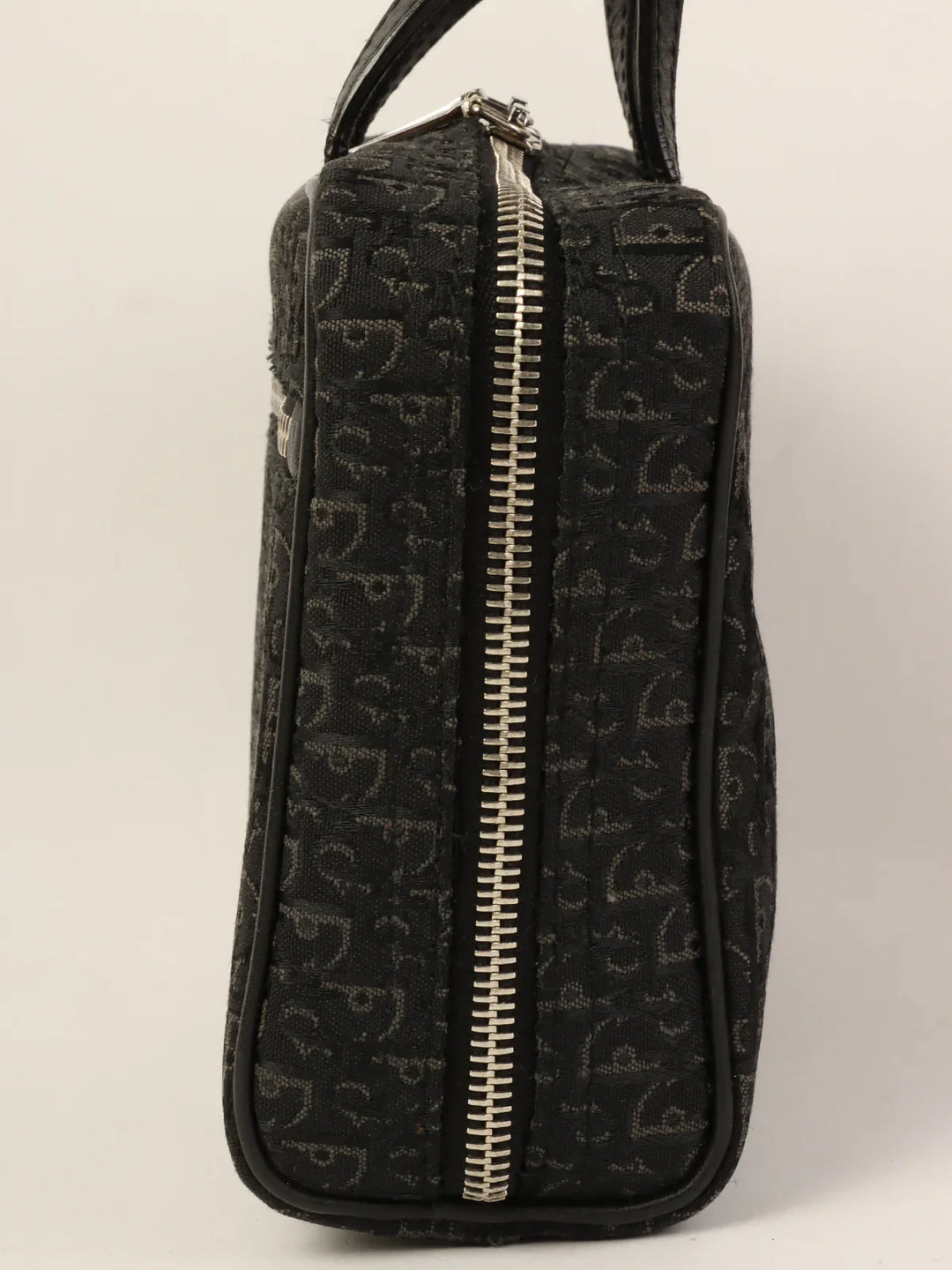 Top quality Dior Trotter Pattern Mini Hand Bag Black