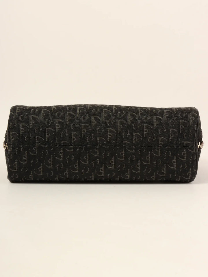 Top quality Dior Trotter Pattern Mini Hand Bag Black