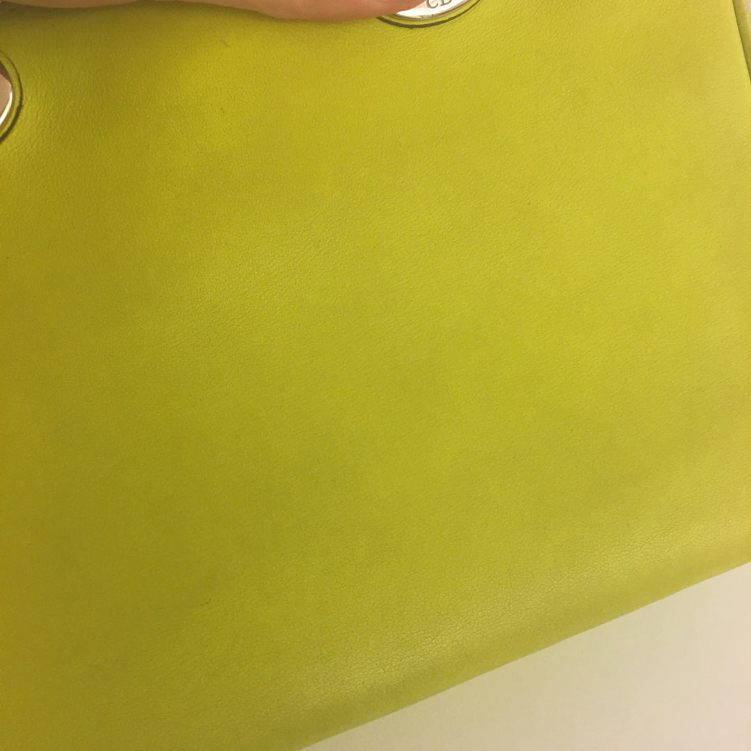 CHRISTIAN Top quality Dior Lady Top quality Dior Handbag in Green Leather