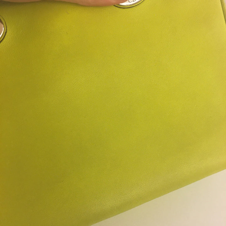 CHRISTIAN Top quality Dior Lady Top quality Dior Handbag in Green Leather
