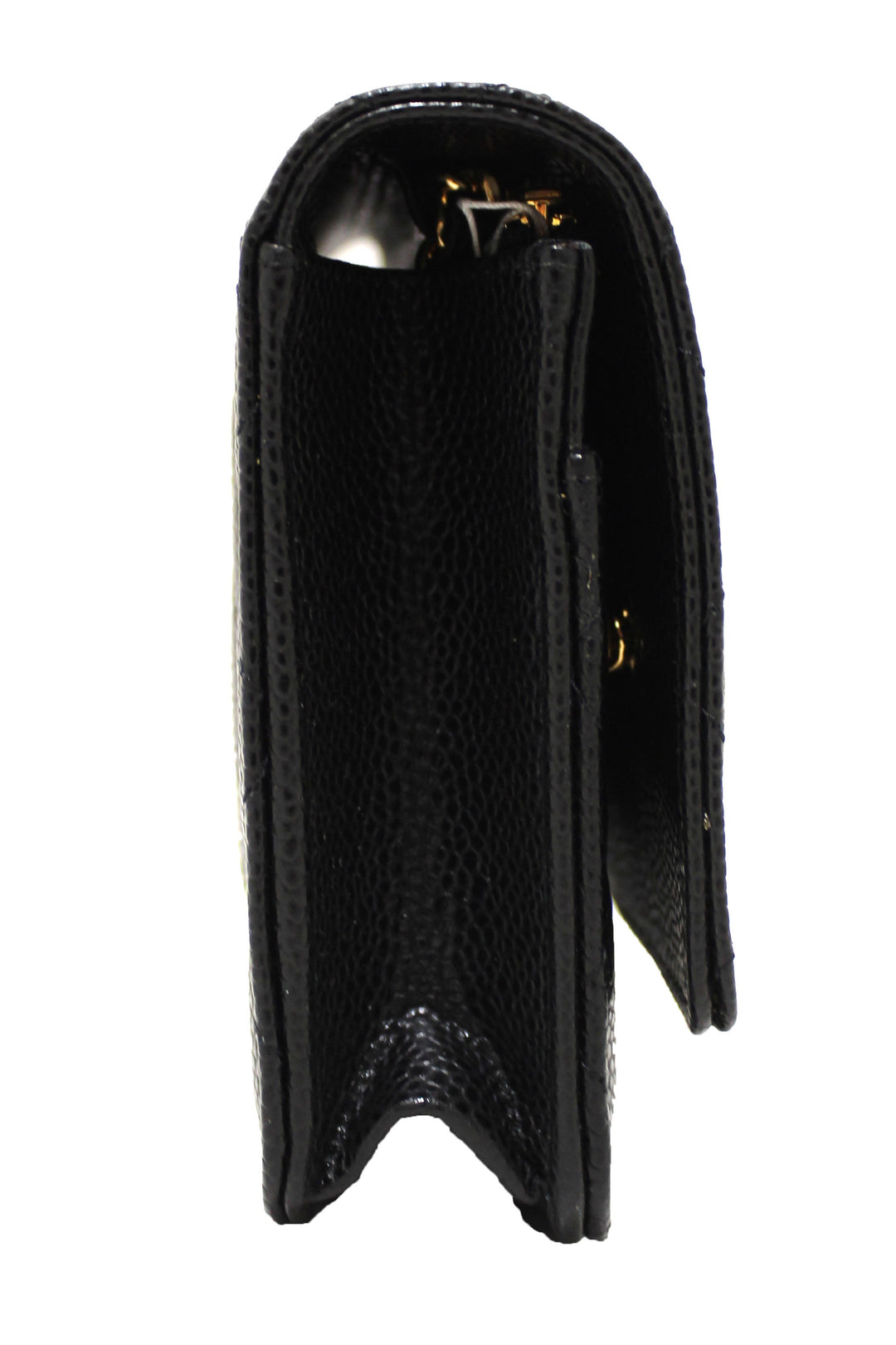 NEW Top Quality Chanel Black Quilted Caviar Leather Wallet On Chain WOC Messenger Bag